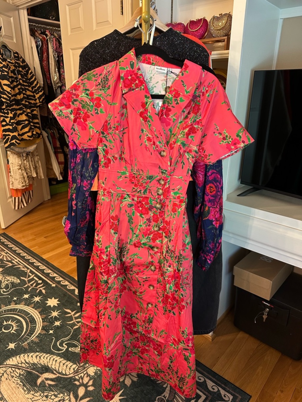 Hermoza Elena Midi Dress NWT - Picture 6 of 7